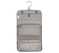 Toiletries Travel Bag, Waterproof Cosmetic Organizer, 15.16x9.06 inches, Multi-Compartment Foldable Design, Lightweight Daily Carry, Hangable Portable Pouch for Hotel Dorm Vanity Home Girl Trips