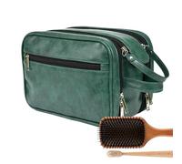 Toiletry Bag for Men, Travel Shaving Bag, Spacious Toiletry Organizer, Travel Toilet Bags with Spacious Compartments 9.45x6.69x5.51 Inches for Business and Leisure Travel (1 Piece), vert,