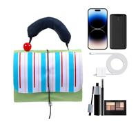 Toiletry Bag - Large Capacity Travel Toiletry Makeup Bag Foldable Roll Up Cosmetic Organizer Waterproof Makeup Pouch for Men Girls Bathroom Use, Portable Travel Storage Bags