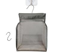 Toiletry Bag - Space Saving Storage, 7,87 x 3,94 x 9,45 cm, organisateur de salle de bain, pour toothbrush Makeup Clothes Gym Outdoor Beach Pool Tent, Gris, riferimento alla descrizione, Se