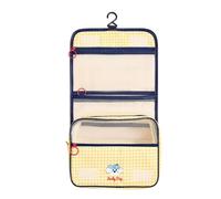 Toiletry Bag with Hook - Compact Travel Organizer with Compartments