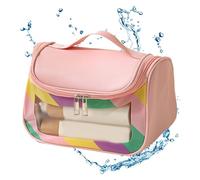 Toiletry Bags, Cosmetic Bag, 8.66x5.51x6.3 inches, Transparent Convenient Portable Compact, Travel Make Up Organizer, Perfect for Organizing and Pack Small Items When Traveling