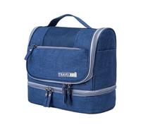 Toiletry Organizer Bag | Waterproof Travel Bag | Compact Travel Toiletry Bag | Spacious Travel Hygiene Bag | Cosmetic Organizer for Travel | Toiletry Kit for Travel | Travel Makeup Bag