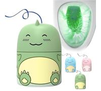 Toilets Cleaner & Toilet Deodorizer Wonder - Magic Toilets Cleaning Bottle, Cute Dinosaur-Shaped Bathroom Toilet Tank Cleaner, with Ocean, Jasmine, and Peach Scent (Green)