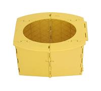 Toilette de bébé, Pot d'entraînement Pliable Porteur Fort en PP Petit pour le Voyage (YELLOW)