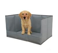 Toilette Intérieure Pour Chien | Parois Hautes Portable Pliante et Étanche - Toilette Pliable Chien Avec Porte-Alèse - pour Maison Appartement Salon Intérieur Extérieur Balcon Terrasse Nettoyage Facil