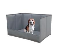 Toilette Intérieure pour Chien - Parois Hautes Portable Pliante et Étanche - Toilette Pliable Chien avec Porte-Alèse | pour Nettoyage et Entretien Balcon Appartement Salon Extérieur