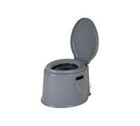 Toilette Portable 7 L Siège Voyage de Camping Seau Amovible Séparé