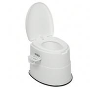 Toilette portable avec insert antidérapant Gris Présentations :Il est grand Compatible avec le camping, les activités de plein air ou le voyage en bateau longue route, ainsi que ceux qui sont âgés de