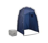 Toilette portable de camping avec tente 10+10 L