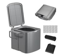 Toilette Portable De Camping Siège Pot d'Entraînement Robuste avec | Toilettes Portables Adulte Camping pour Adultes Voiture Camion Bateau Tente Randonnée Sac à Dos