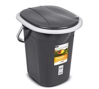 Toilette touristique portable anthracite 19L