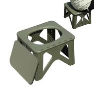 Toilette portative de camping | Tabouret hygiénique pliable portatif,accessoire de voyage pour voiture, camping, randonnée, camping-car, adultes,