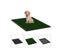 Toilette pour Animaux avec Plateau et Gazon Artificiel Apprentissage