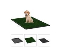 Toilette pour Animaux avec Plateau et Gazon Artificiel Apprentissage vidaXL