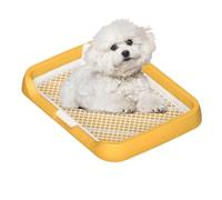 Toilette Pour Chien À Plateau - Bac À Toilettes Pour Chiots D'Intérieur Avec Insert Amovible Pour Chiens Petits, Moyens Et Grands | Support De Coussin Absorbant Pour Appartement Et Éducation À La Mais