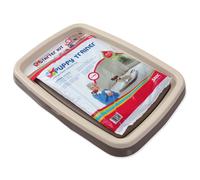 Toilette pour chien plate + coussin Dresseur M 48x 35cm(7pcs)