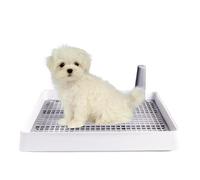 Toilette pour chien - Support de tapis absorbant, Porte-tampon pipi pour chiot | Plateau d’apprentissage de la propreté, Pee Pad Holder antidérapant pour petits et moyens chiens, idéal pour l'intérieu