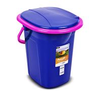Toilette WC touristique camping portable GreenBlue GB320 Bleu-Rose