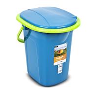 Toilette WC touristique camping portable GreenBlue GB320 Turquoise-Citron