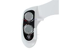 Toilettes bidet à affichage numérique for femmes, lave-linge à température réglable, non électrique, autonettoyant, double buse, eau chaude et froide(3-8 FR ES NL Europe)