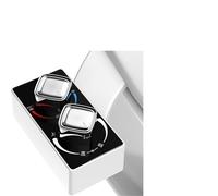 Toilettes bidet non électriques, eau chaude, froide, tiède, réglable, for siège, pulvérisateur, couvercle autonettoyant, double buse(7-8 North America)