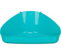 Toilette D'angle Trixie Pour Rongeurs Longueur 36 Cm Largeur 21 Cm (Ex: Cochons D'inde, Lapins)