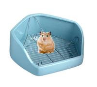 Toilettes d'angle pour petits animaux domestiques, coin toilettes pour lapin - Coin de toilette pour petits animaux pour cage,Petit bac à litière d'intérieur pour animaux de compagnie, toilettes amovi
