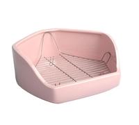 Toilettes d'angle pour petits animaux domestiques, coin toilettes pour lapin - Coin de toilette pour petits animaux pour cage | Petit bac à litière d'intérieur pour animaux de compagnie, toilettes amo