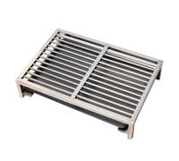 Toilettes d'apprentissage de la propreté pour chien, boîte amovible en acier inoxydable, grille intérieure anti-déversement, pour chiens de petite et moyenne taille