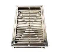 Toilettes d'apprentissage de la propreté pour chien en acier inoxydable avec bac à litière amovible - Bassine d'entraînement durable pour un nettoyage facile et une protection du sol