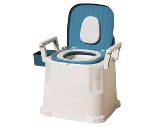 Toilettes de camping portables, pot d'apprentissage de la propreté - Chaise percée portable pour l'extérieur et l'intérieur des personnes âgées, siège d'apprentissage de la propreté