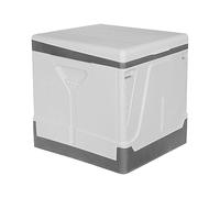 Toilettes de camping portables | Pot de toilette de voyage pliable | Pot de toilette de voiture | Toilettes télescopiques et pliables avec capacité de charge de 400 livres pour embouteillages, bateaux