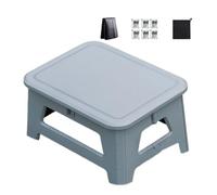 Toilettes de camping portables | Pot portable pour le camping | Tabouret pliable au design compact Accessoires Siège pour randonnée, bateau, tente de randonnée, douche, camping-car, voiture de voyage