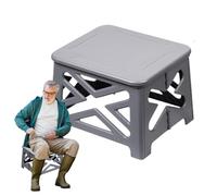 Toilettes de camping - Toilettes de voyage | Portable pour adultes | Toilettes de camping pliables | Capacité de poids de 100 kg | Tabouret | Pot pour conducteurs de voiture, tente, camion
