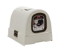 Toilettes de chat Curver Pet Life beige ou graphite plastique électroménager