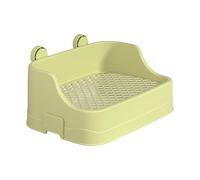 Toilettes de lapin à petit animal - Rabbits de toilettes pour animaux de compagnie, toilettes pour chats de grande capacité | Les cobayes ont partagé l'entraîneur en pot pour les chinchillas, les toil