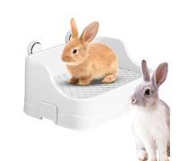 Toilettes de Lapin - Pauet Pots Pot à Induction, Exigence de Lapin Multi-arrêt | Cochon d'Inde, Lapins de Toilette Suspendus Chinchillas, Toilettes d'entraînement pour Les Petits Animaux