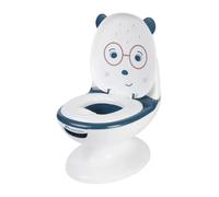 BEBECONFORT Mini toilette Panda, Pot avec bruit de chasse d'eau, Bleu bleu TU