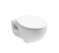 TOILETTES MURALES RONDES EN CÉRAMIQUE BLANCHE PATASCOSS