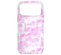 Toilettes New York Rose Vif, I Love NYC, Central Park Coque pour iPhone 17 Pro Max