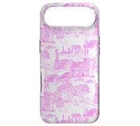 Toilettes New York Rose Vif, I Love NYC, Central Park Coque pour iPhone Air