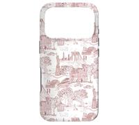 Toilettes New York Rouge Marron, I Love NYC, Central Park Coque pour iPhone 17 Pro