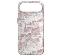 Toilettes New York Rouge Marron, I Love NYC, Central Park Coque pour iPhone Air
