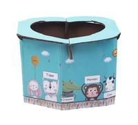 Toilettes Portables Pliables Compactes, pour Garçon et Filles | Carton Ondulé Haute Densité, Format Pliant, Usage Extérieur, Gain de Place, Transport Facile, Secours Immédiat