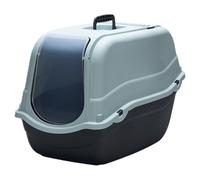 Toilettes Pour Chats Beeztees Romeo Eco, 57x39x41cm, Bleu Clair/Noir