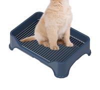 Toilettes pour Chien, Anti-Pas en d'acier Inoxydable antidérapante - Plateau pour Animal de Compagnie - pour Cage à Lapin, intérieur ou extérieur, pour Les Personnes âgées, l'hiver, Les Voyages