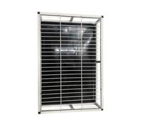 Toilettes pour Chien Support pour Alèse D'Éducation Urinoir pour Animaux Bac de Propreté avec Grille de Protection pour Pattes Propres Adapté à Toute, White S