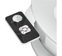 Toilettes ultra-minces, bidet non électrique, autonettoyant, double siège, accessoire de purification d'eau froide, bassin avant et arrière(White,G7/8)