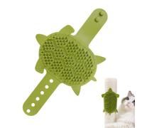 Toiletteur automatique pour chat | Brosse pour chat - 203 dents étanche avec sangle en silicone Outil de massage pour la perte de poils et entretien quotidien en intérieur, professionnel, voyage